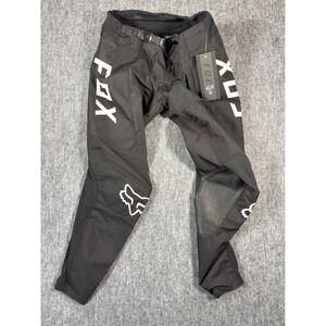 Fox Racing 180 Womens Motocross Pants Black White Size 8 25854-018-8 NEW